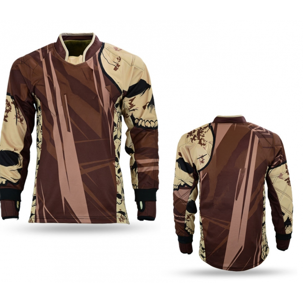 Enduro Trikot – Brown Skull