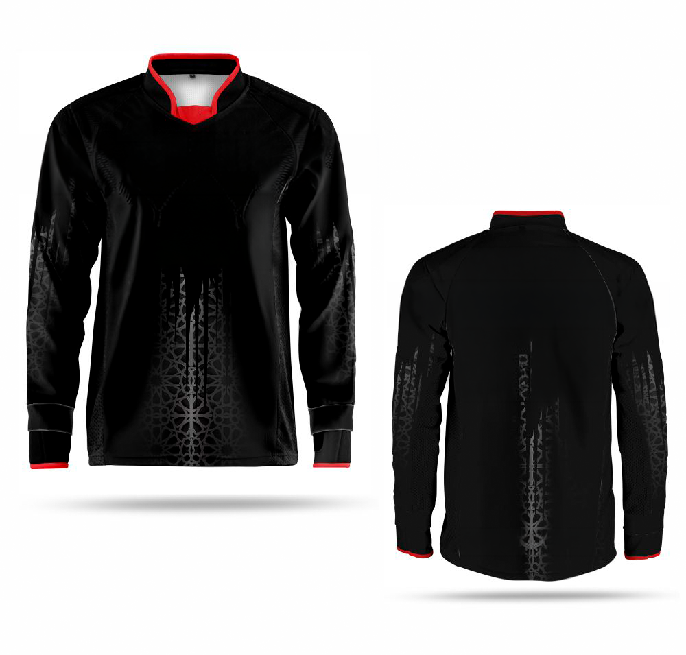 Downhill Trikot – Black Red