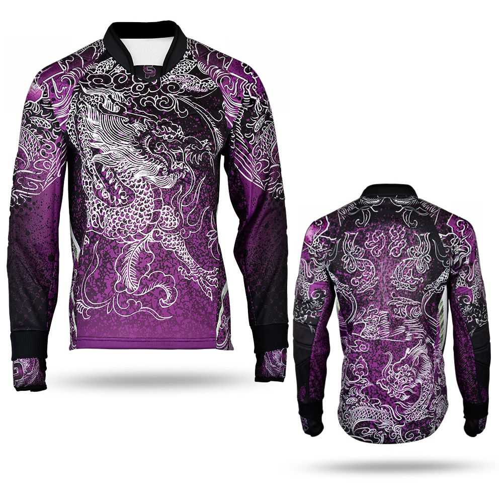 MTB Jersey – Purple Dragon
