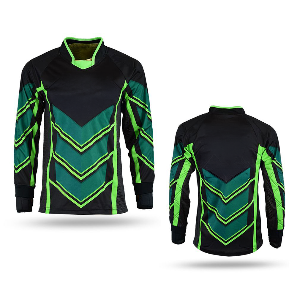 Enduro Trikot – Green Chevron