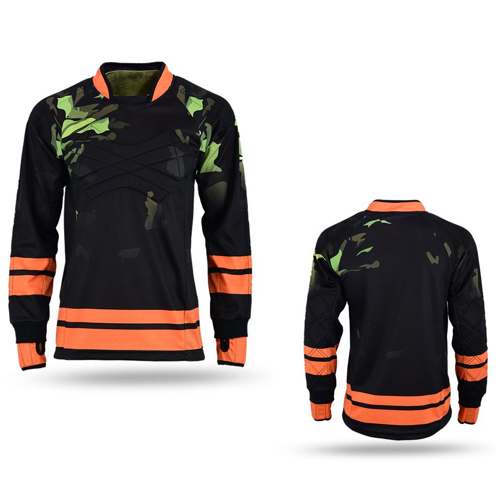 Motocross Jersey – Orange Camo