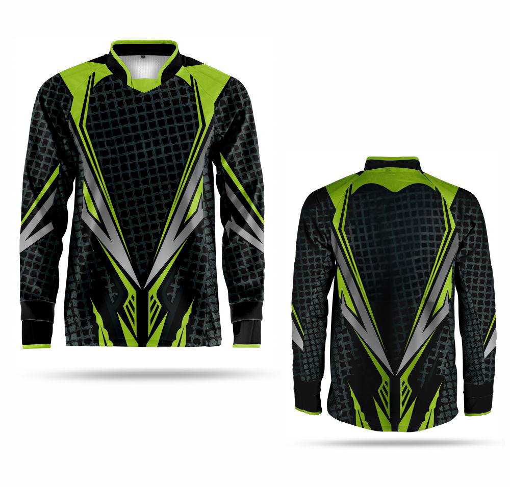 Enduro Trikot – Green Mesh