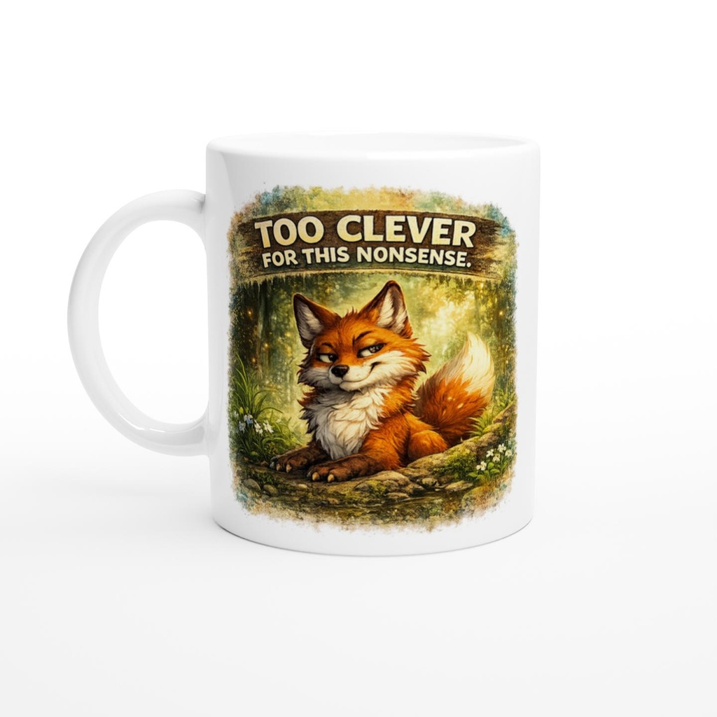 Keramiktasse mit verschiedenen Tiermotiven (325 ml)